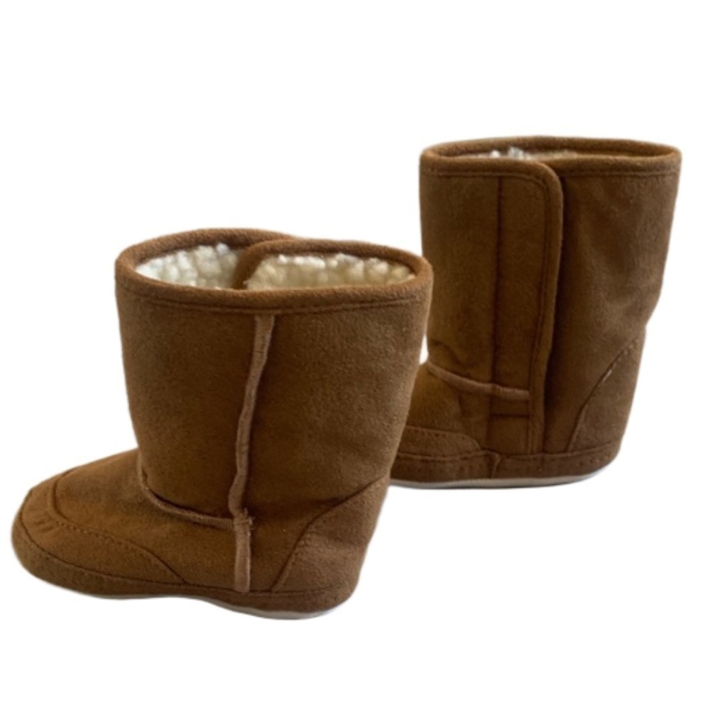 Brown Toddler Winter Snow Boots